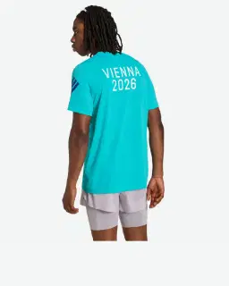 vienna adidas marathon running event t-shirt short sleeve Homme – 2/4