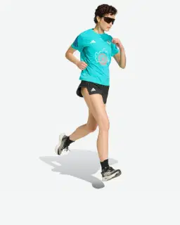 vienna adidas marathon running event t-shirt short sleeve Femme – 3/4